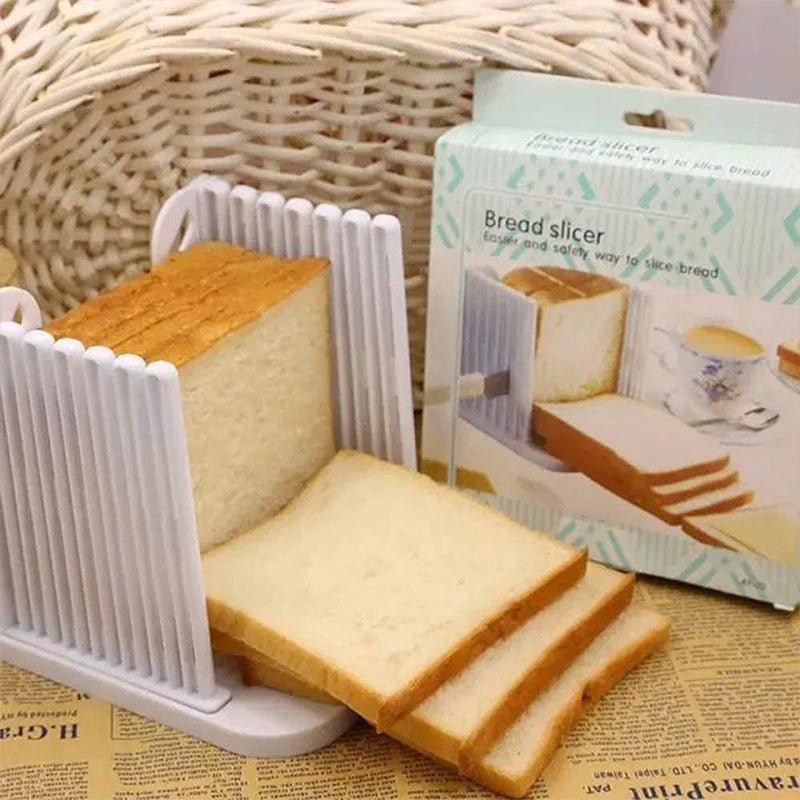 Rectangle Bread Slicer Cutter Mold Toast Loaf Cutting Pro