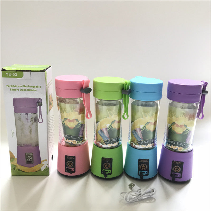 USB Rechargeable Mini Kitchen Fruit Juice Mixer