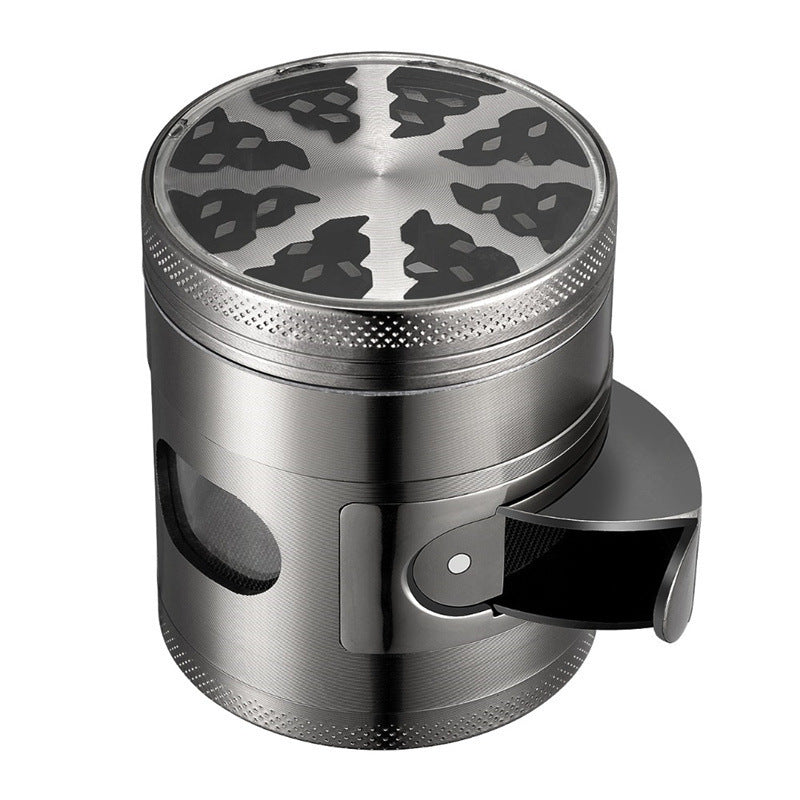 Zinc Alloy Four Layer Smoke Grinder