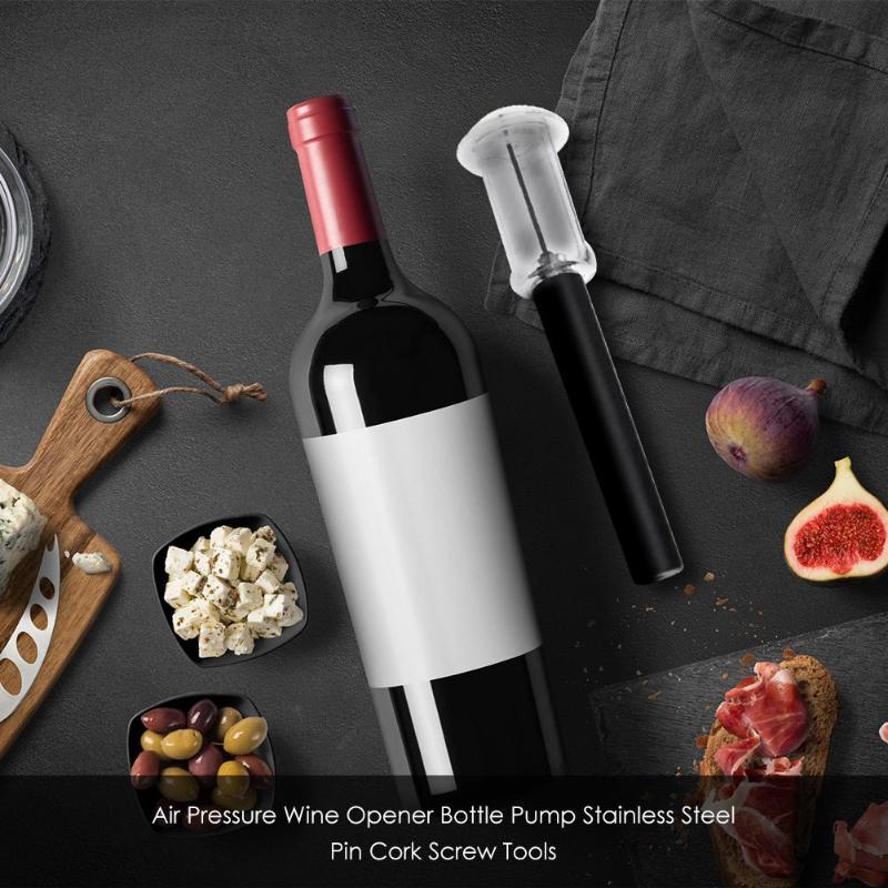 Wine Opener With Foil Cutter, Air Pressure Pump Wine Bottle Opener
