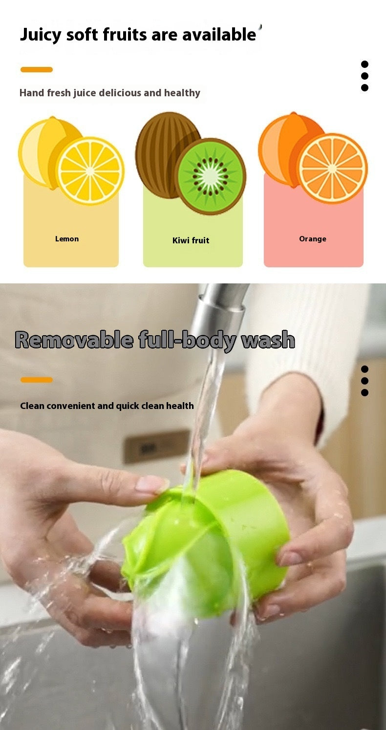 Household Thick And Portable Small Manual Multifunction Juicer