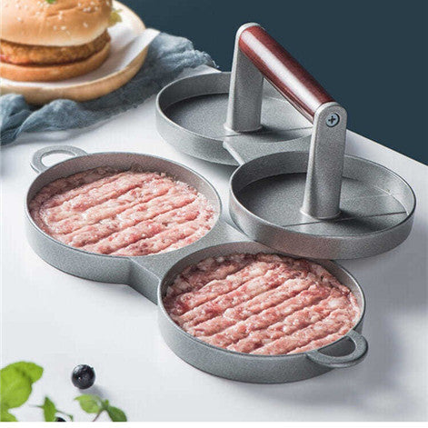 Round Burger Press Aluminum Alloy Burger Meat Beef