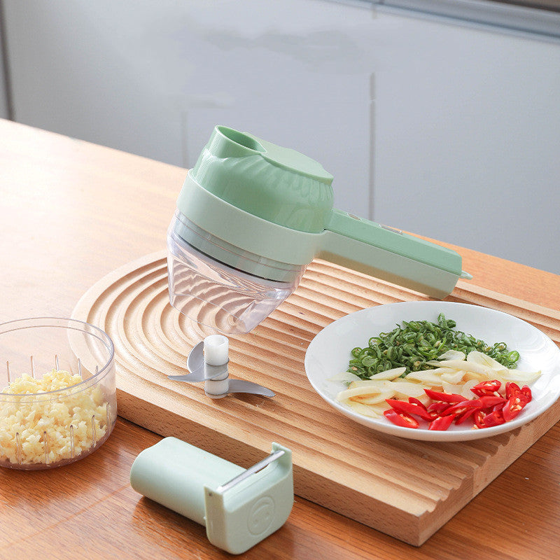 Home Fashion Wireless Hand-held Vegetable Cutter