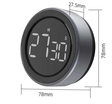 Magnetic Digital Timer For Kitchen Cooking Shower Study Stopwatch