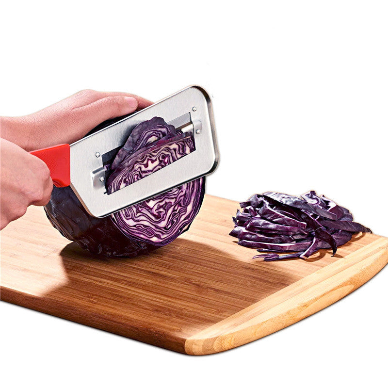 Onion Knife Double Slice Blade Cabbage Slicer Vegetable Cutter Slicing