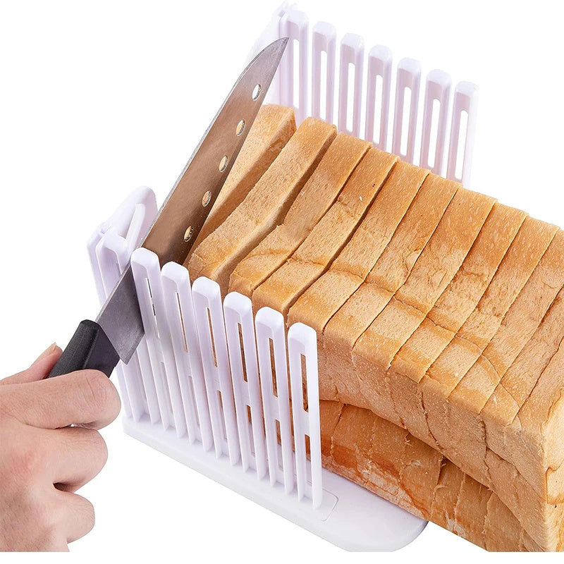 Rectangle Bread Slicer Cutter Mold Toast Loaf Cutting Pro