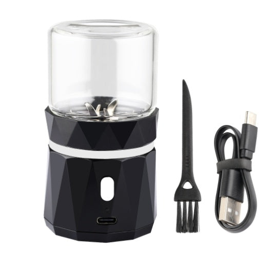 Light Electric Smoke Grinder Herbal  Stainless Steel