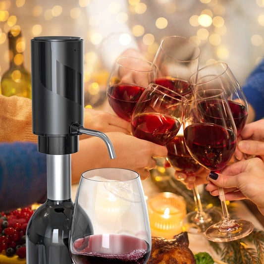 Electric Wine Aerator And Decanter Pump Dispenser Wine Decanter