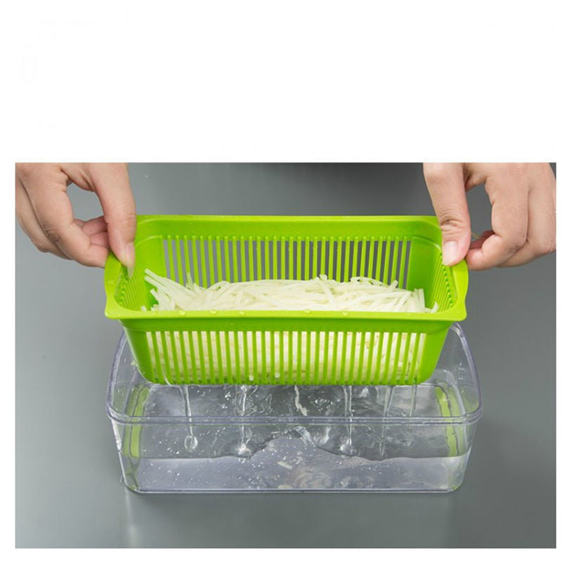 Double-head vegetable cutter multi-function vegetable cutter