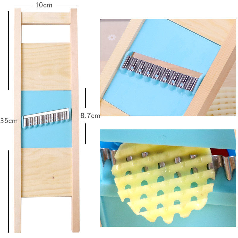 Stainless Steel Potato Chips Grid Vegetable Cutter