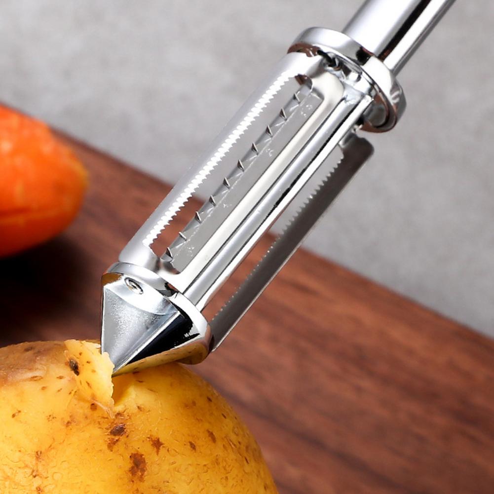 Household Kitchen Zinc Alloy Two-in-one Peeler