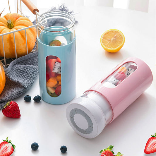 Portable Blender Electric Fruit Juicer USB Rechargeable Smoothie