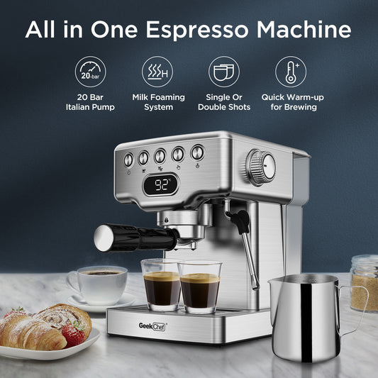 Bar Espresso Machine With Milk Frother