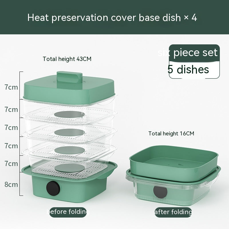 Multi-layer Dish Cover Heat Preservation Kitchen Cover Dining Table