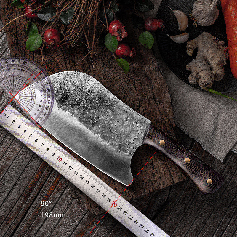 Traditional Pure Manual Forged Stainless Manganese Steel Kitchen Knife