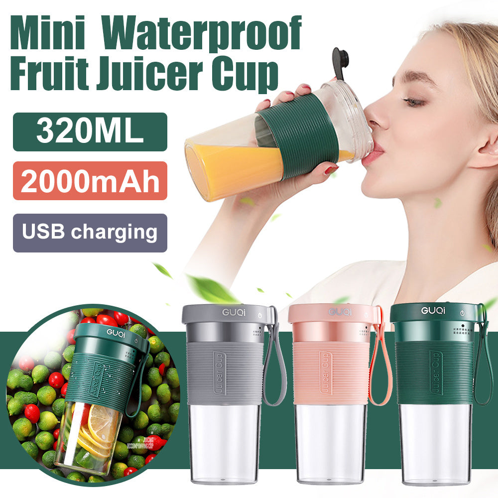 Mini USB Rechargeable Portable Blender Electric Fruit Juicer