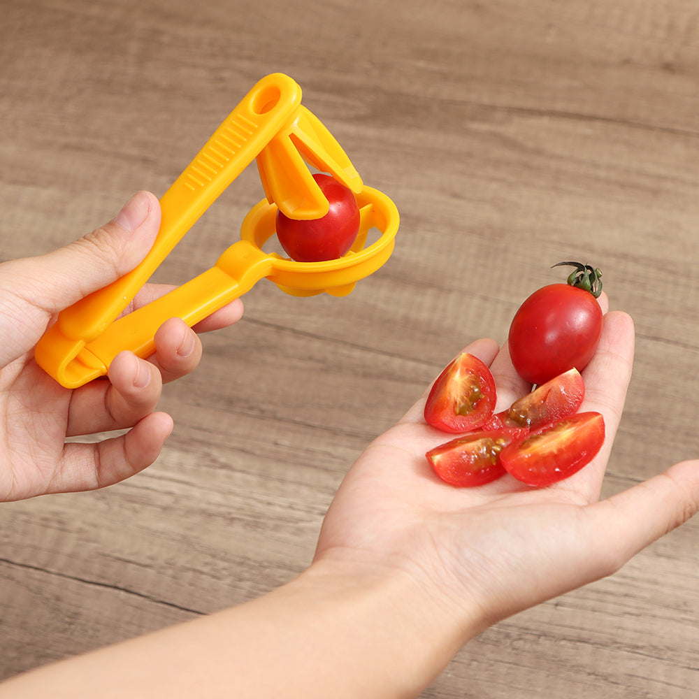 Tomato Slicer Cutter Grape Tools Cherry Kitchen Pizza Fruit Splitter
