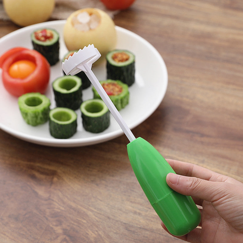 Multifunctional Cucumber And Eggplant Core Pulling Tool