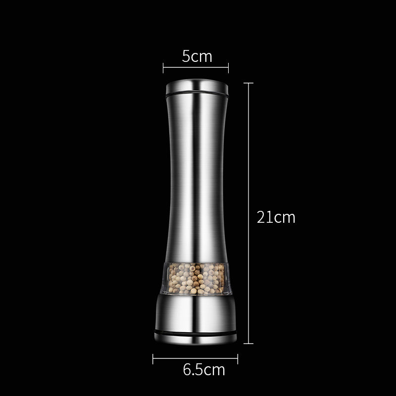Black pepper grain grinder manual household kitchen