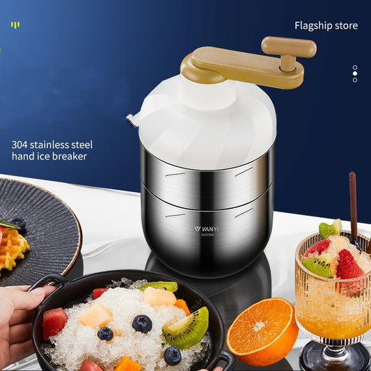 Stainless Steel Ice Crusher Food Grade Household