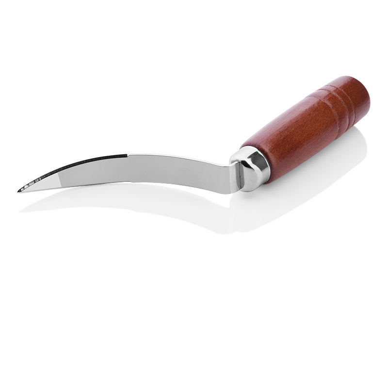 Stainless Steel Coconut Knife With Wooden Handle