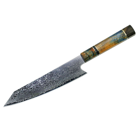 Wooden handle for cutting knife