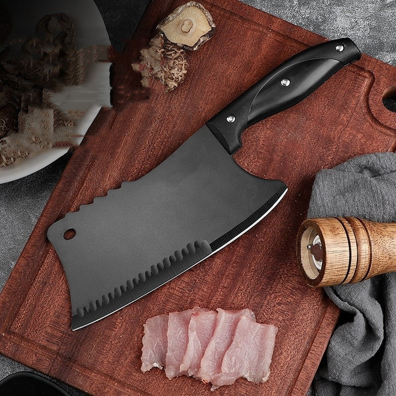 Kitchen Knife Longquan Bone Cutter Household Knife Stainless Steel