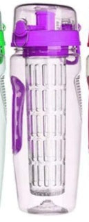 32Oz Fruit Infusing Infuser Juice Shaker Drink Bottle Of Water