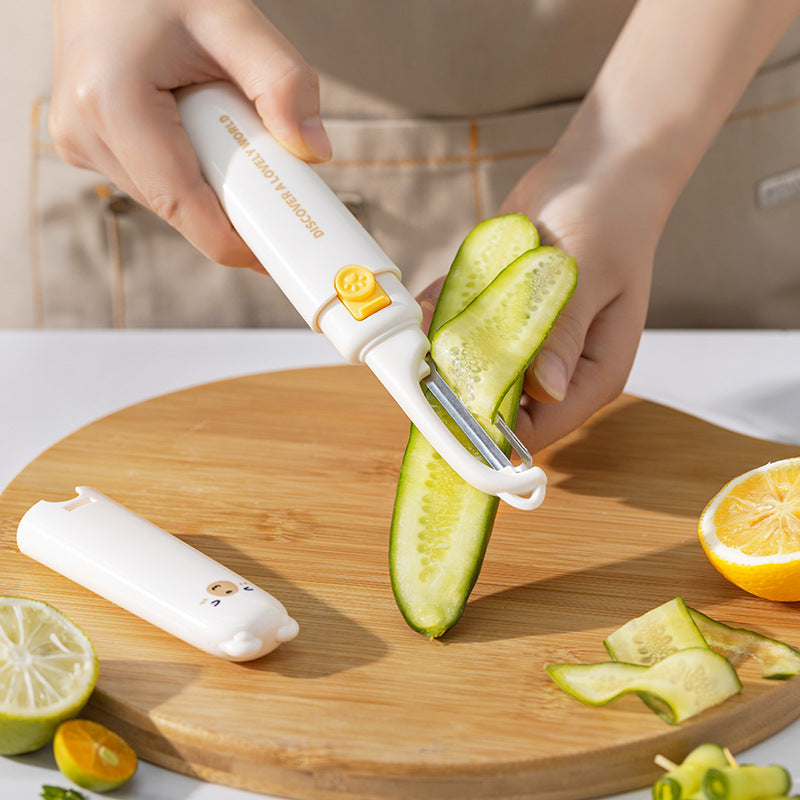 Fruit Knife Peeler Multifunctional Household Folding Fruit Knife
