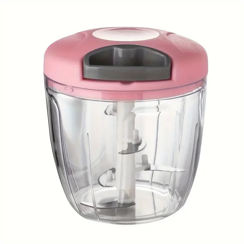 1pc, Vegetable Cutter, Multifunctional Garlic Masher, Manual Food Chopper