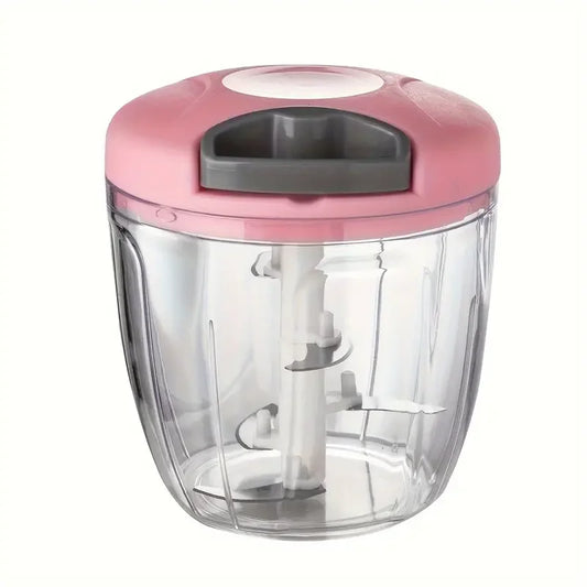 1pc, Vegetable Cutter, Multifunctional Garlic Masher, Manual Food Chopper