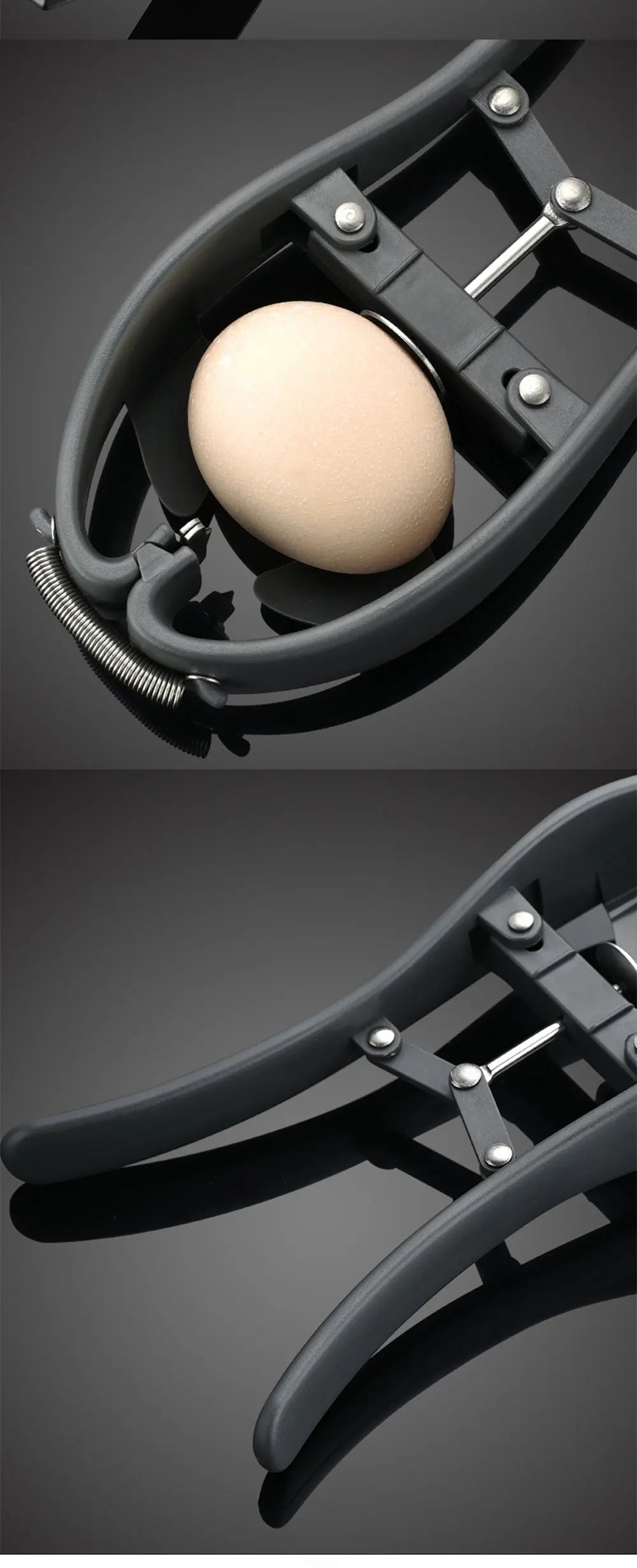 Egg Opener Tool Manual Stainless Steel Multifunction Cracker