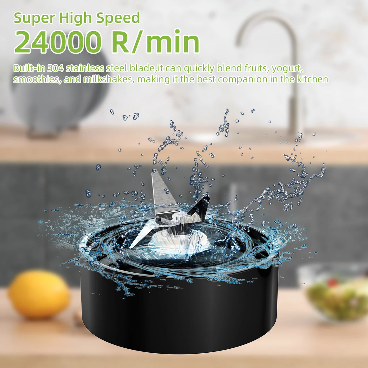 3-in-1 Multifunctional Food Processor 700W Portable Juicer Blender
