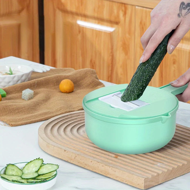 9-in-1 multifunctional vegetable chopper kitchen tool