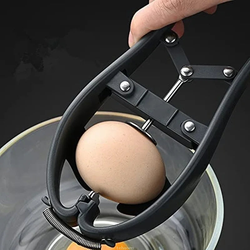 Egg Opener Tool Manual Stainless Steel Multifunction Cracker