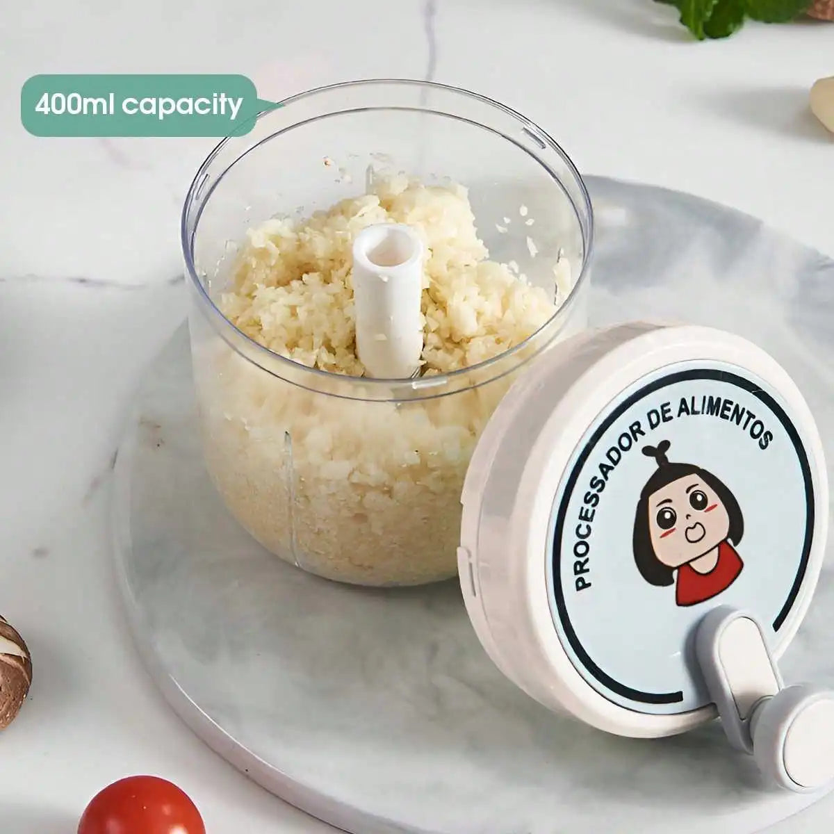 Garlic Crusher, Highly Efficient Masher Chopper for Home