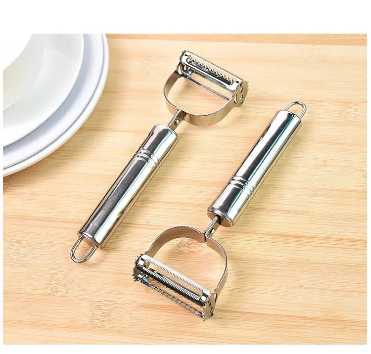 High Quality Stainless Steel Potato Cucumber Carrot Grater Julienne Peeler