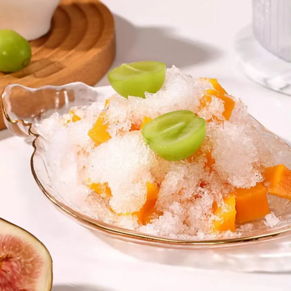 Shaved Ice Machine Snow Cone Machine Manual Portable Crusher