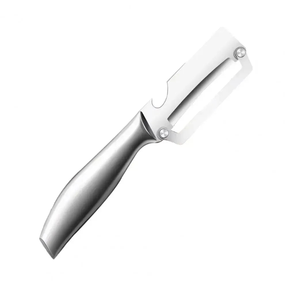1PC Stainless Steel Flat Edge Peeler Potato Peeler Slicer Knife