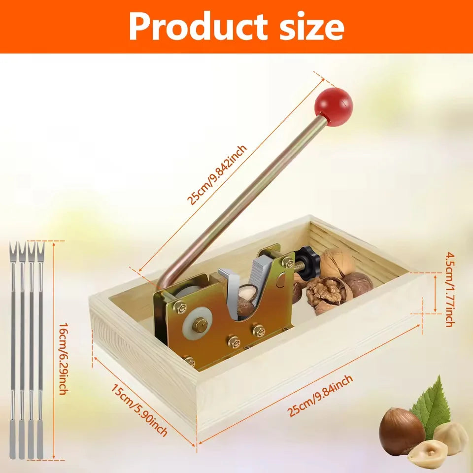 Manual Nutcracker Nut Tongs Heavy Duty Nut Cracker