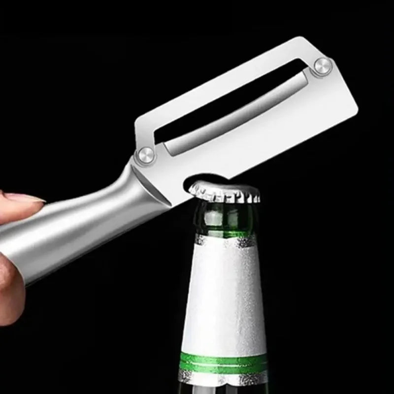 1PC Stainless Steel Flat Edge Peeler Potato Peeler Slicer Knife