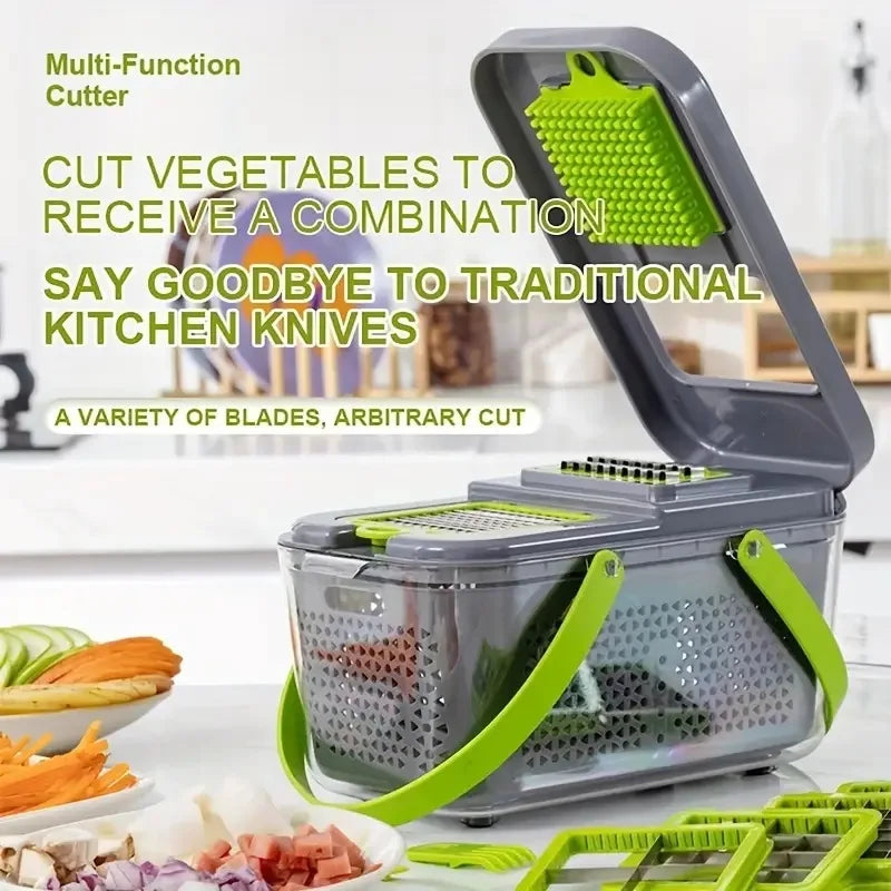 22 in 1 Multifunctional Vegetable Chopper Fruit Slicer