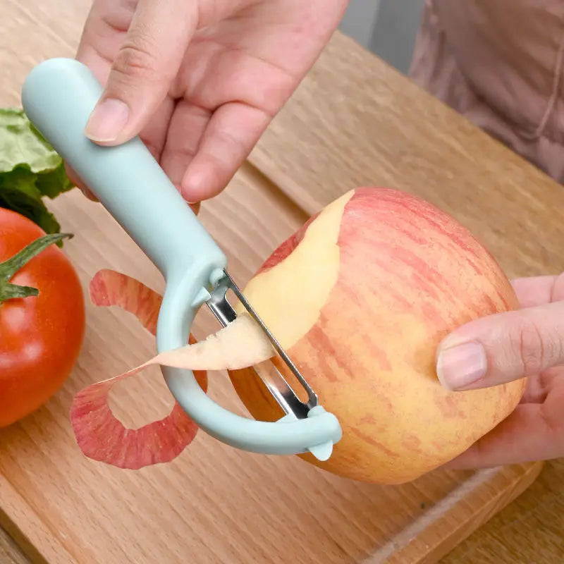2in1 Stainless Steel Peeler Kitchen Potato Fruity Peel Removal