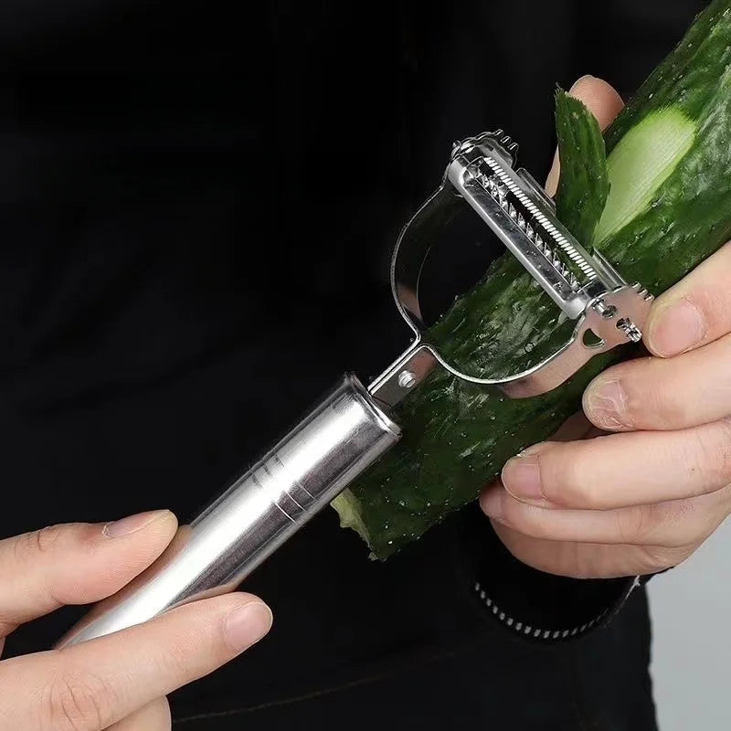 High Quality Stainless Steel Potato Cucumber Carrot Grater Julienne Peeler
