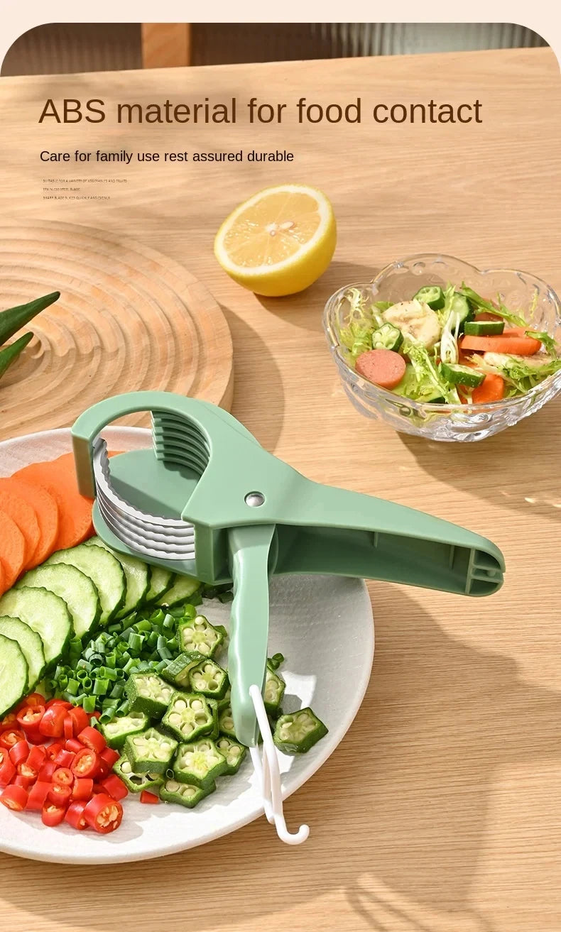 Kitchen Tools Stainless Steel Vegetable and Fruit Slicer