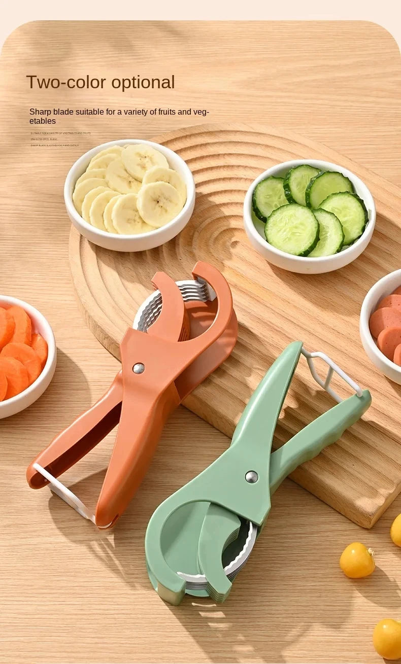 Kitchen Tools Stainless Steel Vegetable and Fruit Slicer