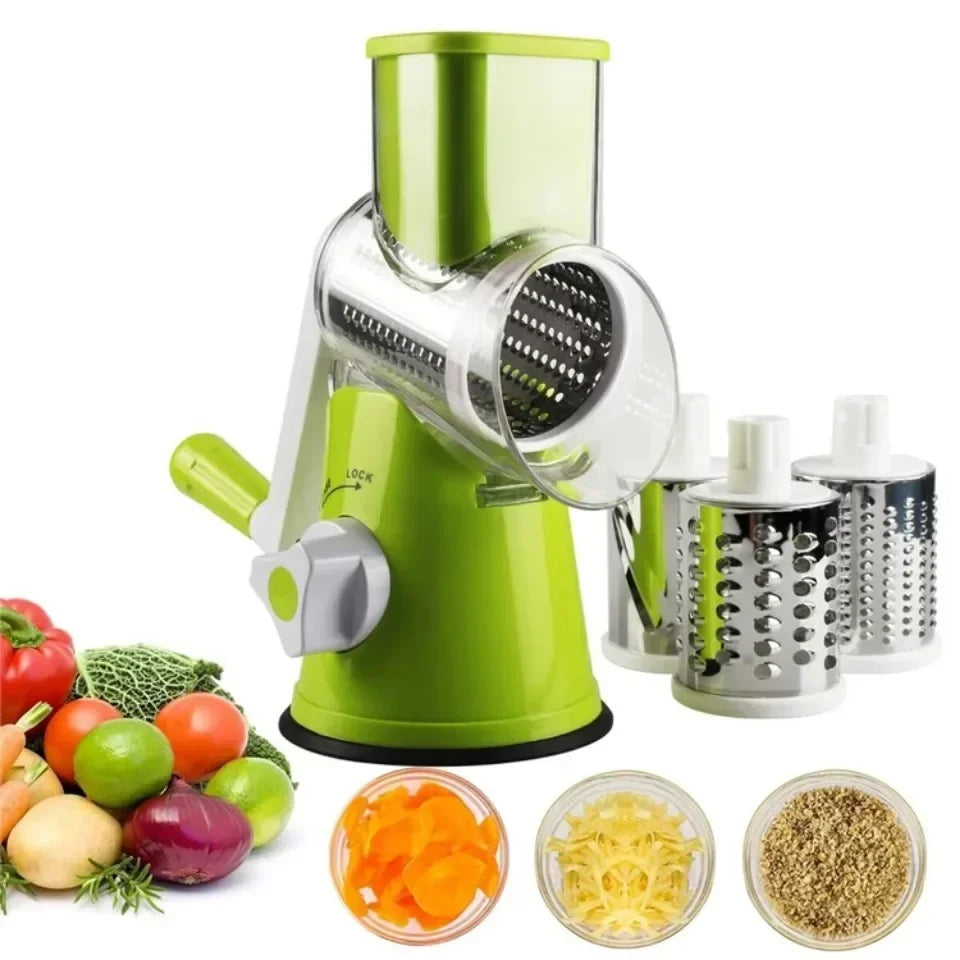 Vegetable Cutter & Slicer Manual Kitchen Cheese Chopper