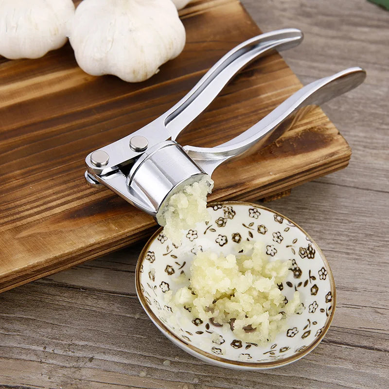 Garlic Press Crusher Mincer Kitchen Stainless Steel Smasher Kitchen Accessories