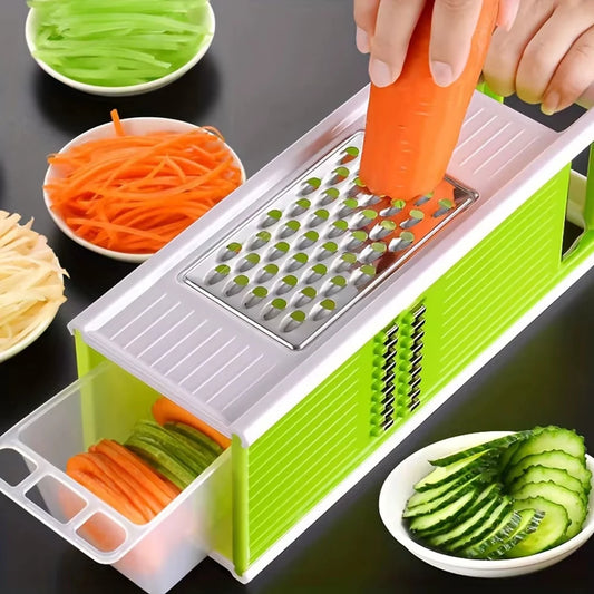 5-In-1 Multifunctional Vegetable Chopper & Slicer Durable