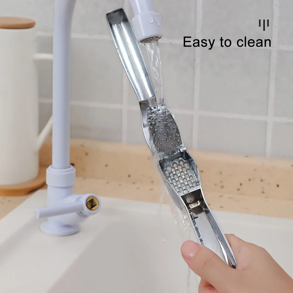 Multifunctional Garlic Press Crusher Mincer